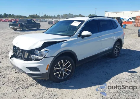 2021 Volkswagen Tiguan 2.0T Se/2.0T Se R-Line Black/2.0T Sel from USA, damaged, VIN 3VV3B7AX8MM029150